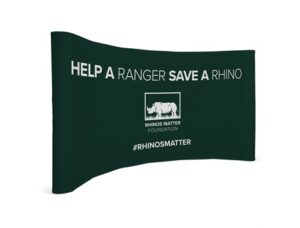 Legend Curved Banner Wall With Wings 4.2m x 2.25m